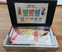 Pokemon Stamp Box Japan Post greeting Deck & Stamps included - no Promo Cards - Image 1