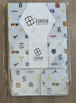 Gundam Card Game -English Storage Box & Resource Card Set - EVX07 - New & Sealed - Image 1