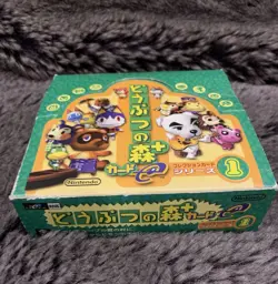 Nintendo Animal Crossing e-Card Series 1 Booster Box 20 Japanese Packs - Image 1