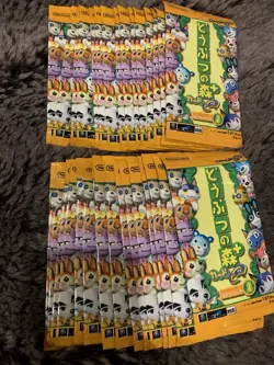Nintendo Animal Crossing e-Card Series 1 Booster Box 20 Japanese Packs - Image 2