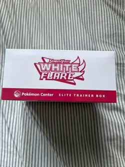 Black Bolt and White Flare POKEMON CENTER ETB Elite Trainer Box Set SEALED - Image 4