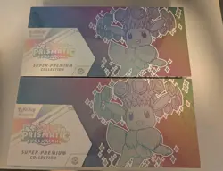 2 x Pokemon Prismatic Evolutions SPC Super Premium Collection TCG Sealed - Image 1