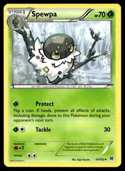 Spewpa XY - BREAKthrough 14/162 MP Pokemon TCG | Buy 10 Get 10 Free - Image 1