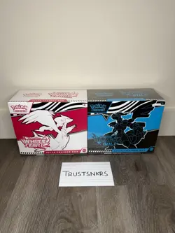 Pokemon TCG - Black Bolt & White Flare Elite Trainer Box [X2 ETB] ✅SEALED✅ - Image 1