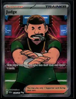 Judge 228/091 Paldean Fates Ultra Rare Pokemon - Image 1