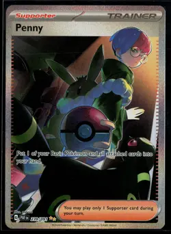 Penny 239/091 Paldean Fates Special Illustration Rare Pokemon - Image 1