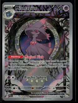 Mismagius 212/193 Paldea Evolved Illustration Rare Pokemon - Image 1