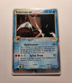 Nintendo Pokemon TCG Kabutops ex Sandstorm 97/100 Holo Rare EX 150 HP 2003 - Image 1