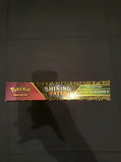 Pokemon TCG: Shining Fates Shiny Eldegoss V Collection - Sealed - Image 4