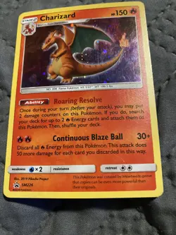 2019 Pokemon Charizard SM226 Holo Ultra Rare Swirl - Image 1