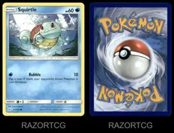 SQUIRTLE 33/214 C UNBROKEN BONDS POKEMON NM/M - Image 3