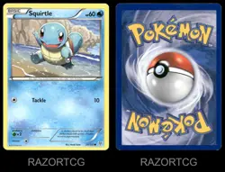 SQUIRTLE 24/135 C PLASMA STORM POKEMON LP - Image 4