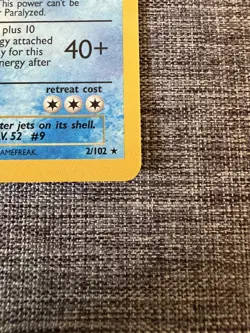 Blastoise 2/102 Classic Collection Celebrations: Classic Collection Pokemon - Image 2