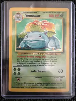 Pokemon TCG Venusaur Base Set 15/102 Holo 1999-2000 Wizards Base Set... - Image 1