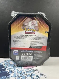 Pokemon Slaking Tin 3 Booster Packs NEW FACTORY SEALED! - Image 2