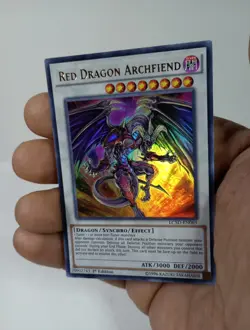 1x (LP) Red Dragon Archfiend - LC5D-EN069 - 1st Holo 1996 YuGiOh - Image 5