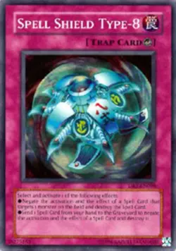 Spell Shield Type-8 - DR1-EN098 - Super Rare - Unlimited Edition - Heavily Playe - Image 1