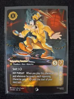 Goofy - Galumphing Gumshoe (Enchanted) 223/204 Disney Lorcana - NM - English - Image 1