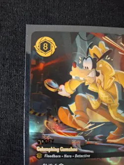 Goofy - Galumphing Gumshoe (Enchanted) 223/204 Disney Lorcana - NM - English - Image 3