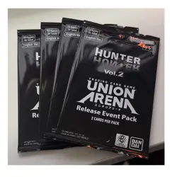 Bandai Union Arena Release Event Pack Hunter x Hunter Vol.2 English (x4 packs) - Image 1
