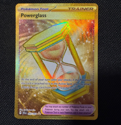 Powerglass 097/064 | Shrouded Fable | Gold Hyper Rare | Pokemon Card - Image 1
