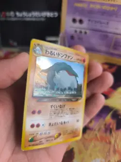 Pokemon Karte Card DARK Donphan Neo Destiny 2000 Holo Wotc japanese NM- - Image 4