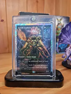 MTG ICETILL EXPLORER, FRACTURE FOIL, EXTENDED ART, EOE #0388 Never used - Image 1
