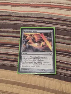 Magic The Gathering Semblance Anvil Scars of Mirrodin Regular Card RARE w/sleeve - Image 1