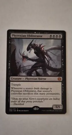 Phyrexian Obliterator New Phyrexia Regular - Image 1
