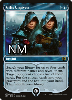 GIFTS UNGIVEN - NM - Signature Spellbook: Jace Magic the Gathring - Image 1