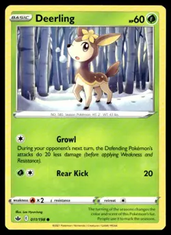 Deerling SWSH06: Chilling Reign 011/198 MP Pokemon TCG | Buy 10 Get 10 Free - Image 1