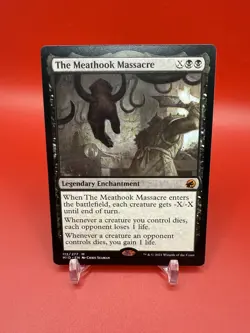 MTG The Meathook Massacre 112/277 Innistrad: Midnight Hunt NM - Image 1