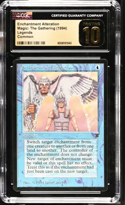 ENCHANTMENT ALTERATION Legends C CGC 10 Pristine MTG [Nostalgium] - Image 1