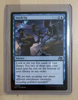 Magic The Gathering Stock Up Aetherdrift Uncommon Pack Fresh NM Regular - Image 1