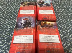 4x Magic The Gathering TCG MTG Gatecrash Intro Packs: White, Blue, Black, Red - Image 2