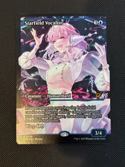 mtg, Starfield Vocalist - Showcase - Foil - english - MTG : EOE - NM - 0359 NM - Image 1