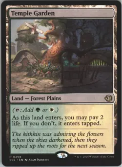 Temple Garden - Lorwyn Eclipsed, Magic the Gathering, 268 , MTG, - Image 1