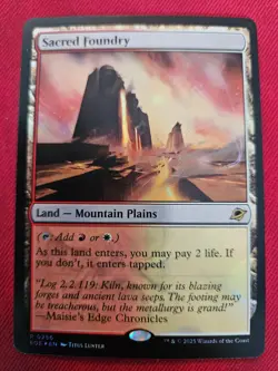 Sacred Foundry Edge of Eternities Foil - Image 1
