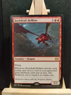 Backdraft Hellkite - Double Masters 2022 - Rare - NM to LP (see pics) MTG - Image 1