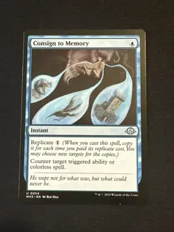 MTG Consign to Memory Modern Horizons 3 #M116 - Image 1