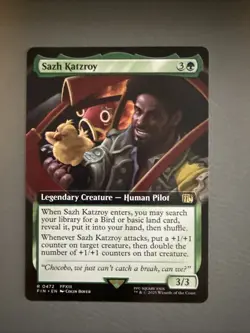 Sazh Katzroy (Extended Art) Final Fantasy Regular - Image 1
