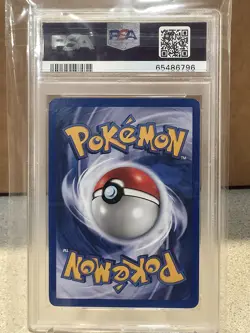 2000 Pokemon Venusaur Holo #18 Base II PSA 8 - Image 3
