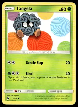 Tangela SM - Lost Thunder 1/214 MP Pokemon TCG | Buy 10 Get 10 Free - Image 1