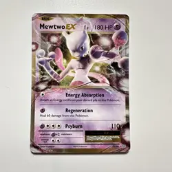 Pokemon Mewtwo EX Holo Ultra Rare XY - Evolutions 52/108 NM - Image 1