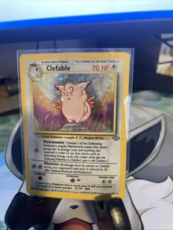 (HP!)Clefable Holo Rare Jungle 1/64 Pokemon Card - WOTC 1999 - Image 3