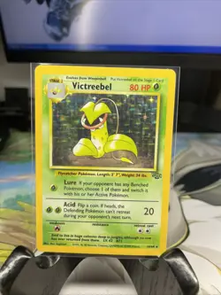 Pokemon TCG Victreebel Holo Rare Unlimited Jungle 14/64 - Image 1