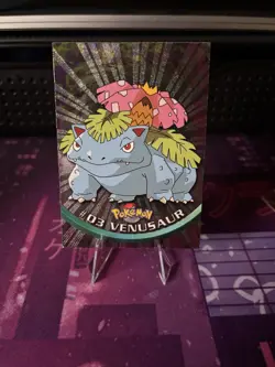 Pokemon TCG Topps Chrome Venusaur Chrome version full-art #03 - Image 1