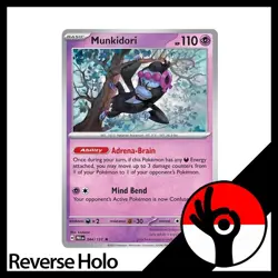 Pokemon TCG: Prismatic Evolutions - Reverse Holo - 044/131 - Munkidori - Image 1