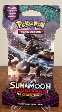 SEALED Pokemon Sun & Moon Guardians Rising Kommo-o Single Blister Pack - Image 1