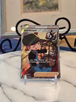 Pokemon TCG Bird Keeper (Full Art) 066/072 Shining Fates Holo LP - Image 1